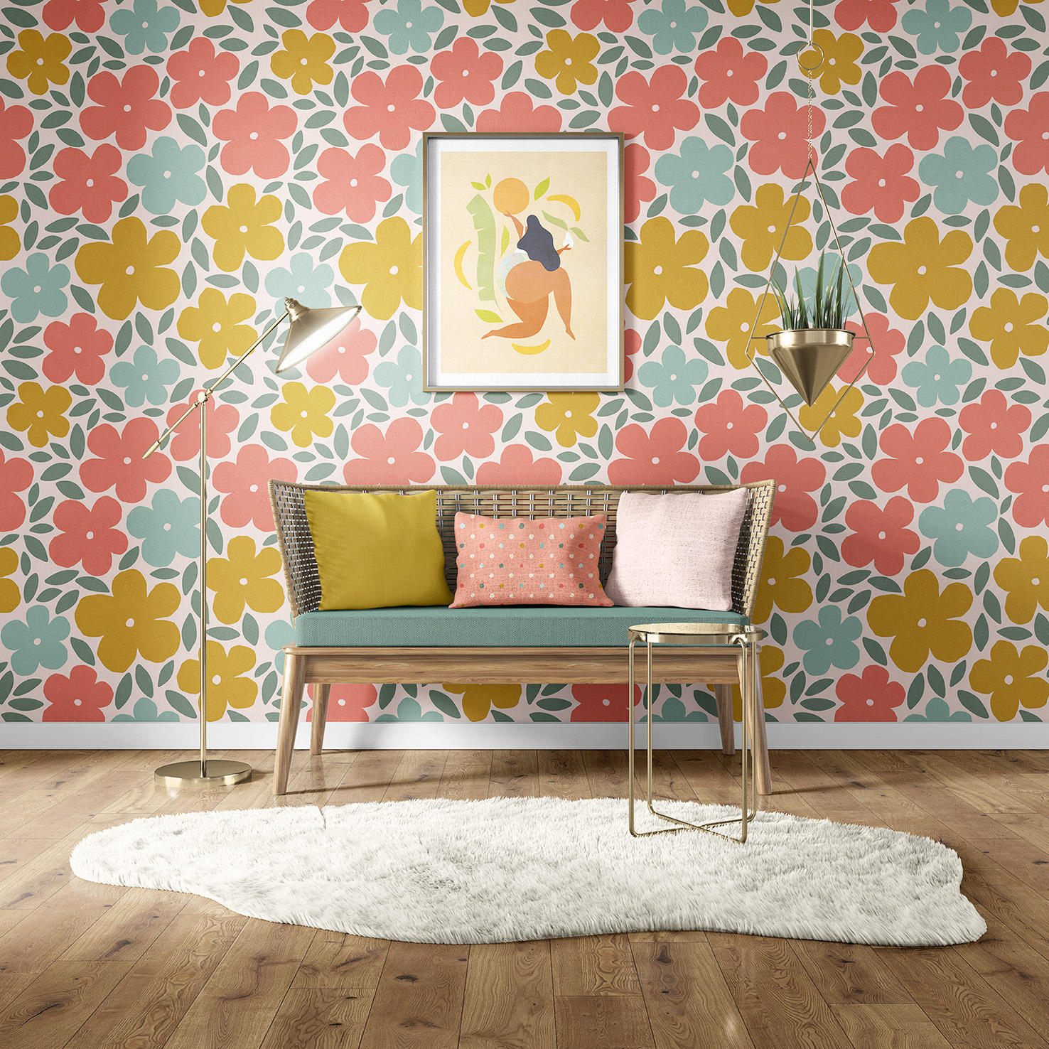 4_DV_23_SF_Spring Garden Floral wallpaper_Web Iris_June 23